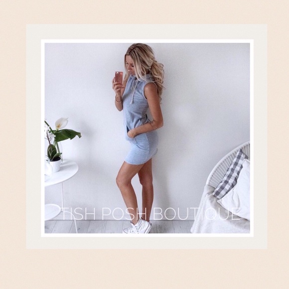 TishPosh Dresses & Skirts - LACE Buttery Soft Hoodie Dress